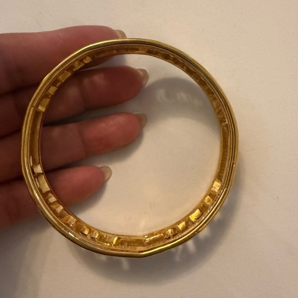 CHANEL vintage 1980s Bangle Bracelet with COA